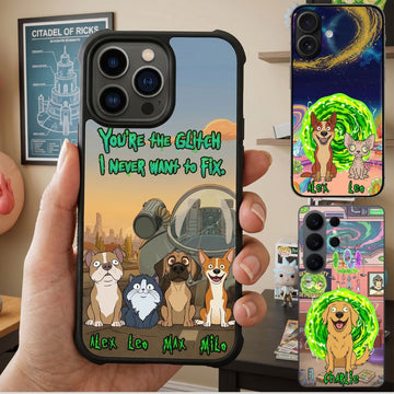 Best Pet Parent in Every Dimension. Pesonalized Custom Phone case