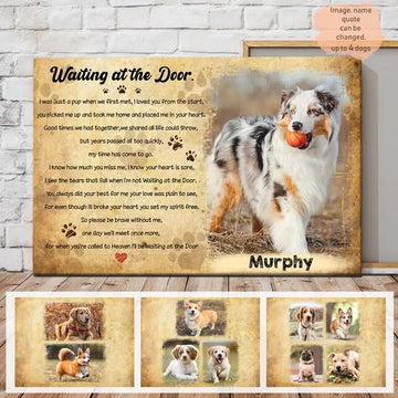 Custom Poster Printing for Pet Lovers, Best Gift With Your Own Photo - Pawprints left by you