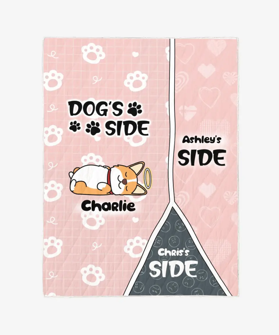 Personalized Pet Blanket For Pet Lovers - Lazy Pets - Choose Up To 5 Pets/Dogs/Cats