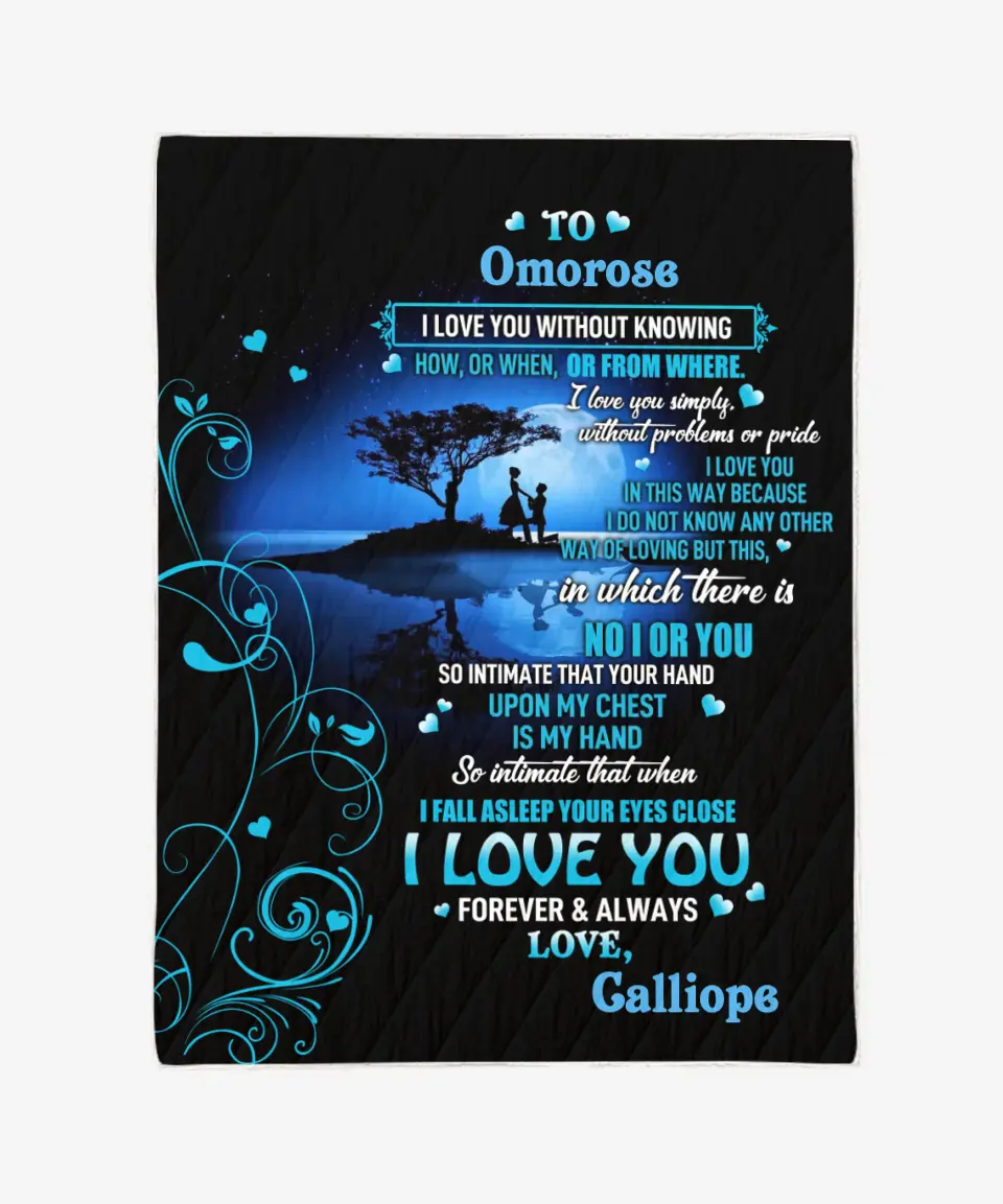 You Are My Love Sherpa Blanket - Gift For Couples 3