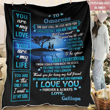 You Are My Love Sherpa Blanket - Gift For Couples 1