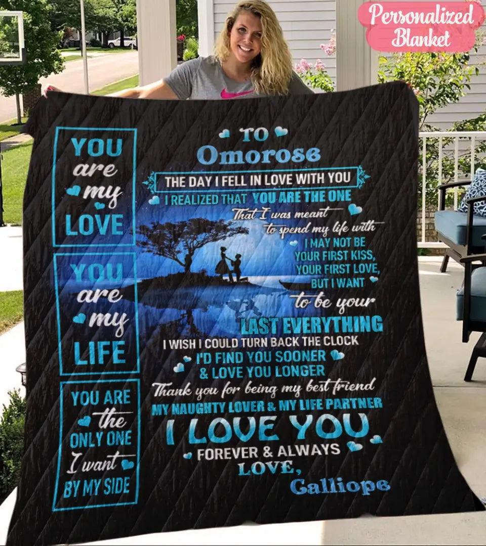 You Are My Love Sherpa Blanket - Gift For Couples 1