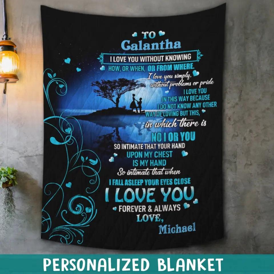 You Are My Love Sherpa Blanket - Gift For Couples 3