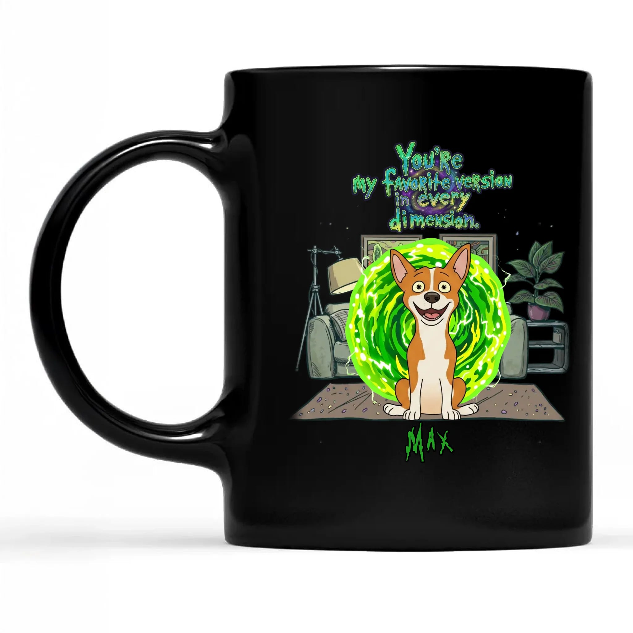 Best Pet Parent in Every Dimension. Personalized Custom Mug, Custom Gift for Dog, Cat