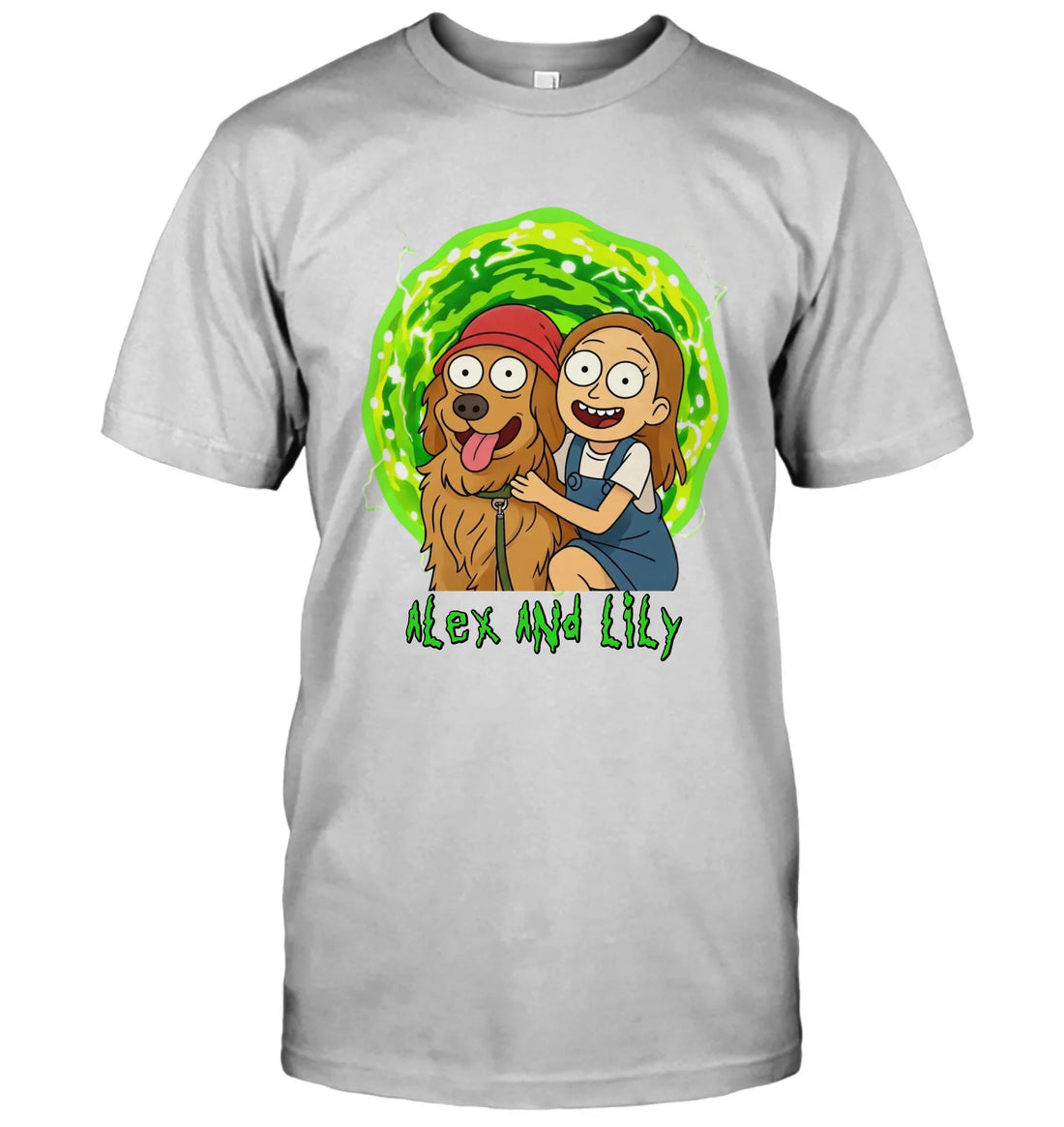 Dimension C-137 Upload Image to RM Style - Personalized Custom Shirt