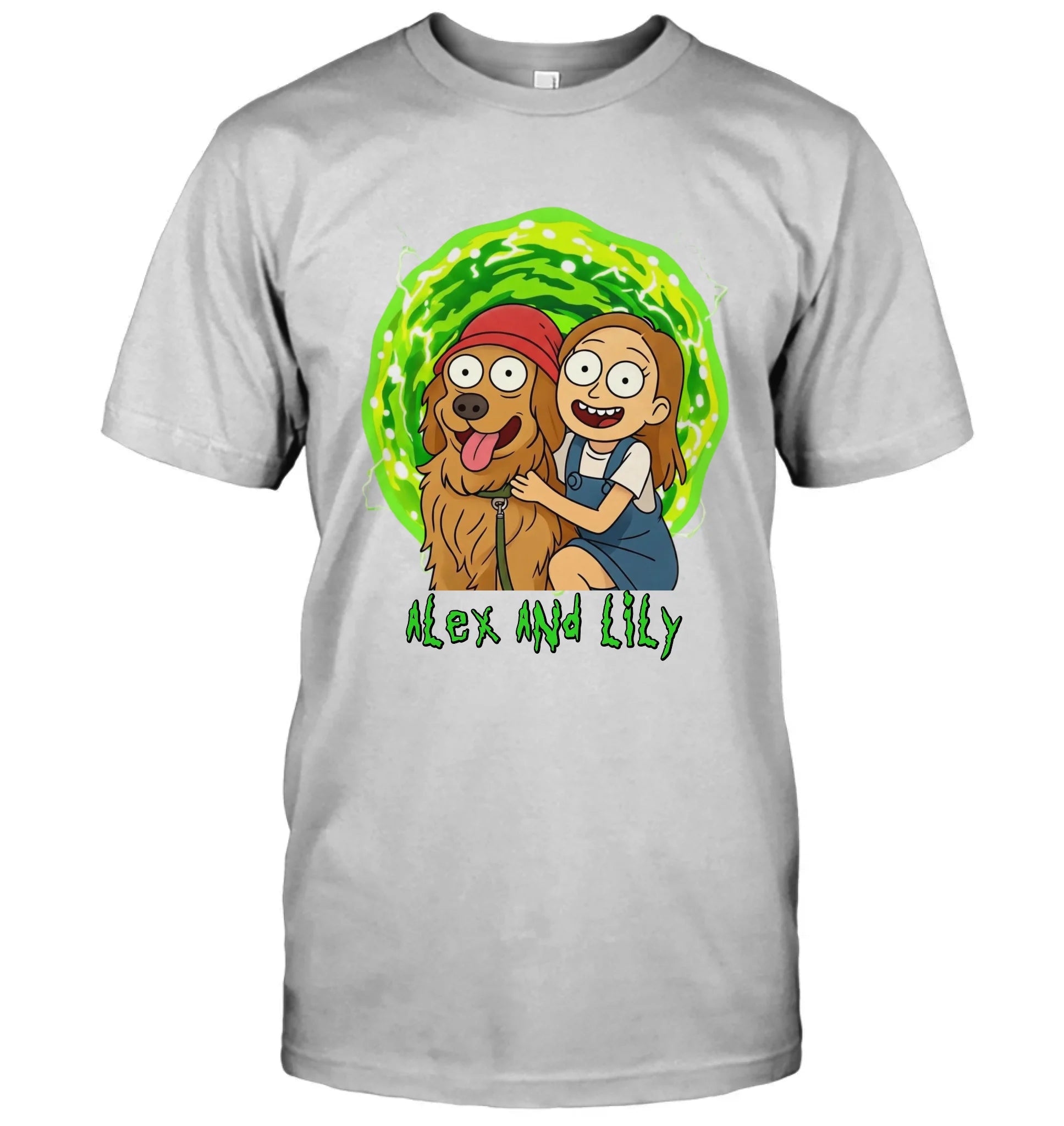 Dimension C-137 Upload Image to RM Style - Personalized Custom Shirt